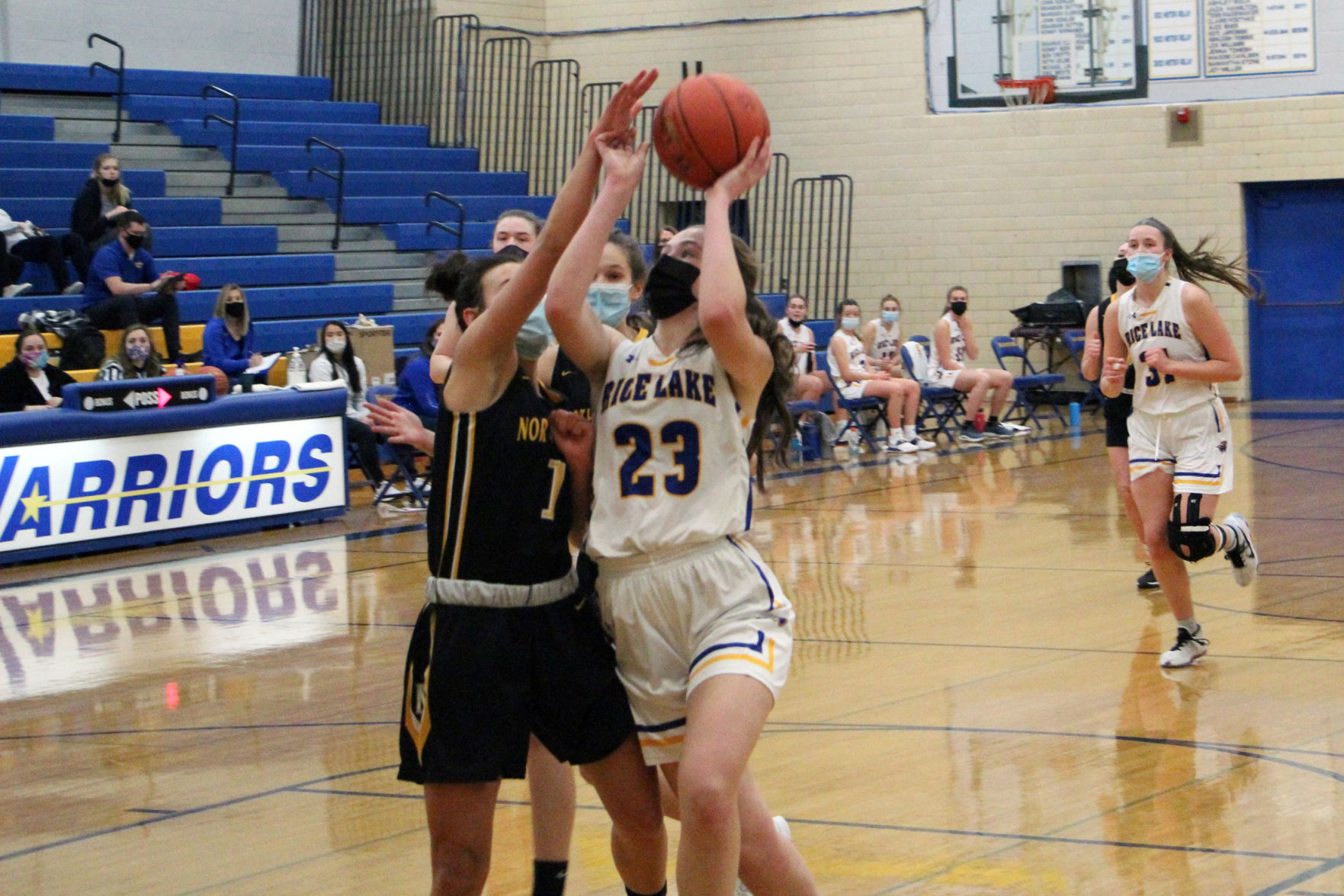 Rice Lake girls basketball vs. Northwestern 12-30-20